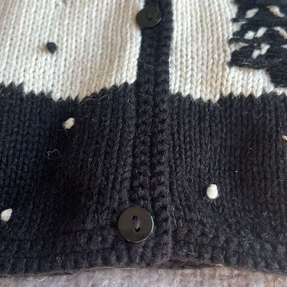 Adorable Kids Holiday Snowman ☃️ Cardigan Sweater size 6X - Picture 5 of 7